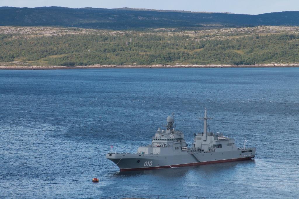 Большой десантный корабль «Иван Грен» прибыл в Североморск